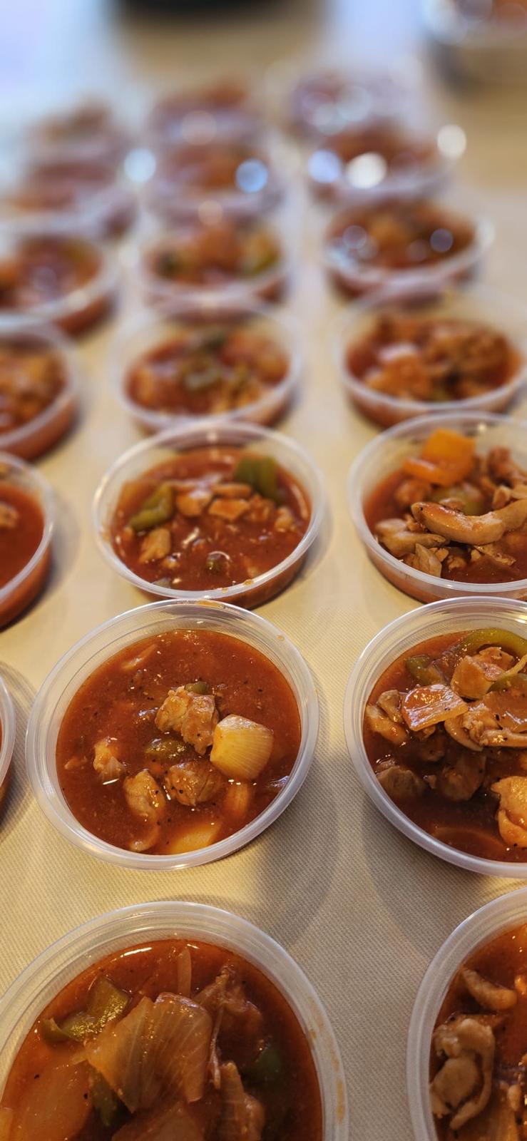Sufra e Zahra meal packing and distribution